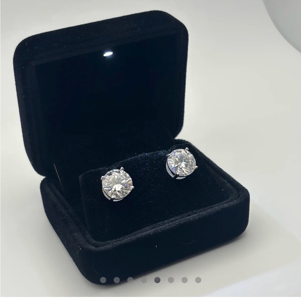 Elegant Silver Stud Earrings